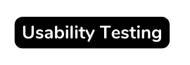 Usability Testing